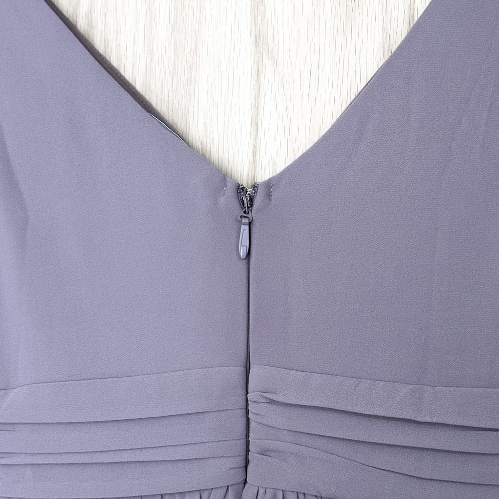 NWT Lulu’s Leading Role Taupe Maxi Dress - Picture 11 of 13
